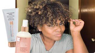 Curly Hair Routine (3c-4a) ft. Kim Kimble hair products 