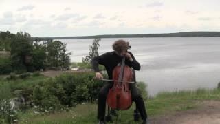 Fedor Amosov plays his Folk Fantasy for cello solo