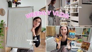 Nouvelle déco, organisation et idées cadeau 2 ans ! WEEKLY VLOG | tribulationsdanais