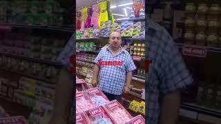 Avoid this man in Marmaris Turkey 2022 18TLR/£ Turkish delight Grand Bazar Marmaris dolandırıcı 