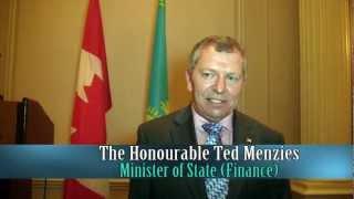 Interview: Hon.Ted Menzies, Minister of State (Finance). Canada