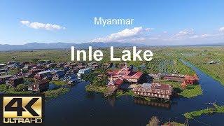 Myanmar - Inle lake - Drone 4K - 2017