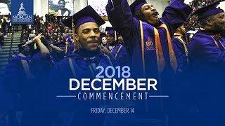 Morgan State University 2018 December Commencement