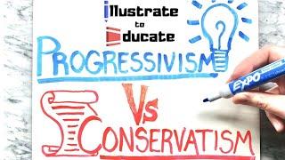 Progressivism Vs Conservatism | What is the difference between Progressives and Conservatives?