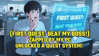 ZAPPED by My PC, UNLOCKED a Quest System! (First Quest: BEAT MY BOSS!)