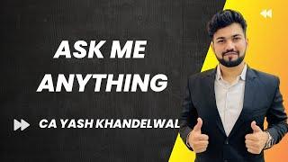 Pre-Result Chill Session| CA-Final Results | Yash Khandelwal