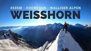 Weisshorn 4505m via Ostgrat // Hochtour auf das Juwel der Walliser Alpen - Die Dokumentation