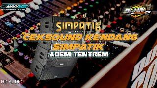 CEKSOUND INSTRUMEN KENDANG SIMPATIK MUSIK - AUDIO JERNIH CLARITY