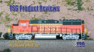 N Scale GP60M Fox Valley Product Review