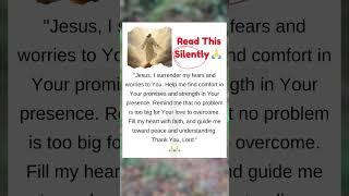 Read This Silently | god message today | god's message for you #bibleversequote #bibleactivities ️