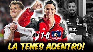 RIVER ELIMINÓ A COLO COLO EN EL MONUMENTAL Y SE METIÓ EN LA SEMIFINAL DE LA COPA LIBERTADORES!