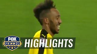 Aubameyang strikes first for Dortmund vs. RB Leipzig | 2016-17 Bundesliga Highlights