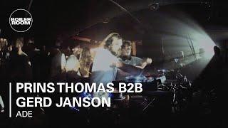 Prins Thomas B2B Gerd Janson Boiler Room DJ Set at ADE