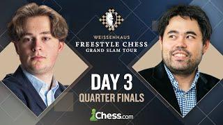 Freestyle Chess Grand Slam Weissenhaus | Magnus vs. Nodirbek & Gukesh vs. Fabiano Headline KO