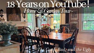 Antique Home and Garden Tour - 18 years on YouTube