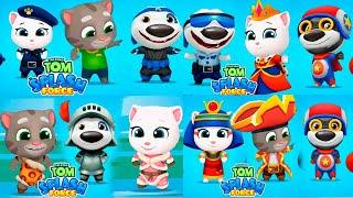 TALKING TOM SPLASH FORCE - All characters - Gameplay, Android Mobile ios - Lilu