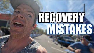 My Top 5 Marathon Recovery Mistakes