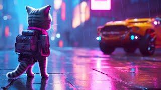 Cyberpunk music lite: Synthwave MIX | No Copyright