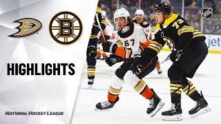 NHL Highlights | Ducks @ Bruins 10/14/19