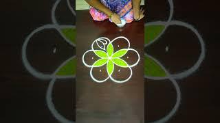 Easy Rangoli Kolam