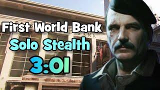 [WR] Payday 3 First World Bank Solo Stealth Speedrun 3:01