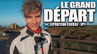 Je pars en Ecosse avec ma moto d'aventure - EP 1 - Expédition Ecosse 4K #motovlog #écosse