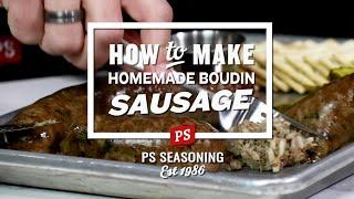 Homemade Cajun Boudin Sausage | How to Make Boudin Recipe