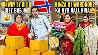 Norway Se Kinza Ko Kis Ne Gift Bheja | Baby K Bad Kinza Ne Ki Wardrobe Setting | Asfa's Family 2.0
