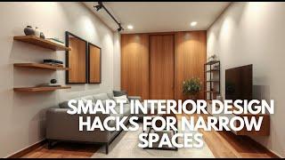 Smart Interior Design Hacks for Narrow Spaces | Maximize Style & Functionality