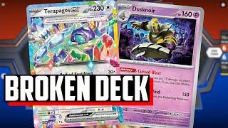 Terapagos ex with Dusknoir is already a BROKEN DECK! And it might not be optimized yet - Pokemon TCG