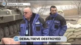 Debaltseve Destroyed: OSCE says no undamaged buildings left in town stormed by militants