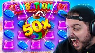 INSANE 50X MULTI HIT ON SWEET BONANZA PAID!