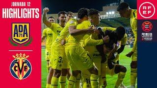 Resumen #PrimeraFederación | Villarreal CF B 4-0 AD Alcorcón | Jornada 12 | Temporada 2024/25