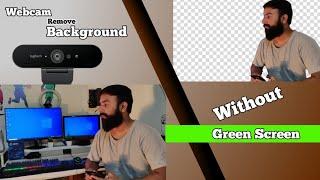 Webcam background Removal without Green screen XSplit VCam background removal and blurring The 5911