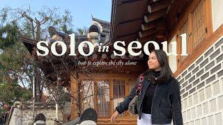 how to explore korea as a solo traveller ️ seoul travel guide and vlog EP1