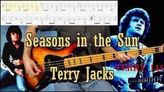 Terry Jacks - Seasons In The Sun Bass Cover (W Tab & Backing Tack)