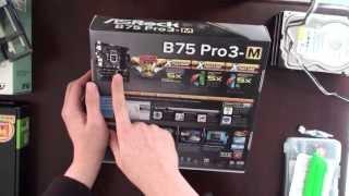 Asrock B75 Pro3-M Unboxing: CPU Modder