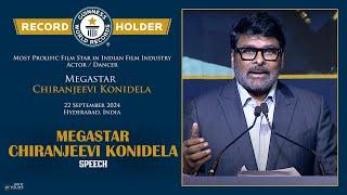 Megastar Chiranjeevi Konidela Speech At Guinness World Record Certification For Megastar Chirajeevi