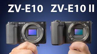 Sony ZV-E10 II vs Sony ZV-E10