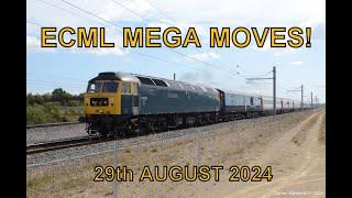 ECML Mega Moves   Marholm,Werrington,Glinton, 29th August 2024