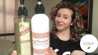 Totally Honest ECOSLAY Review!! Curly Hair Product Test & Tutorial | 2C3A Fine High-Porosity Curls