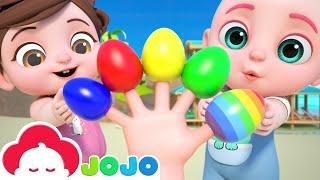 Finger Family Song | Colors Finger Family | Baby JoJo Nursery Rhymes & Kids Songs