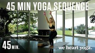 Yoga Power Sculpt with Weights by Jessica James (45 min)