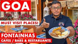 GOA | Fontainhas | Best Cafes, Bars & Restaurants, Beautiful Latin Quarter in Panjim | Goa Vlog |