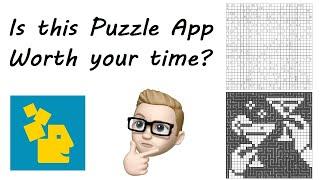 Conceptis Puzzle App Review: Link-a-Pix