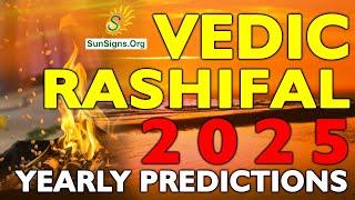 Vedic Rashifal 2025: Yearly Predictions for the 12 Zodiac Signs | SunSigns.Org #2025rashifal