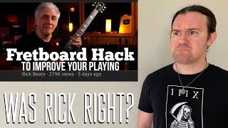 Does Rick Beato's Fretboard Hack REALLY Work?! Uncle Ben Eller Investigates!