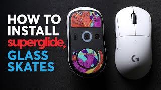 How to apply Superglides on a Logitech G Pro Wireless Superlight