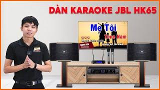 Dàn Karaoke Gia Đình JBL HK65 (Loa JBL Pasion 12 + Amply JBL Beyond 3 + Micro JBL VM300)