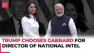 When PM Narendra Modi met Tulsi Gabbard, Trump's new Director for National Intel